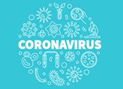 Grafik til tema om coronavirus